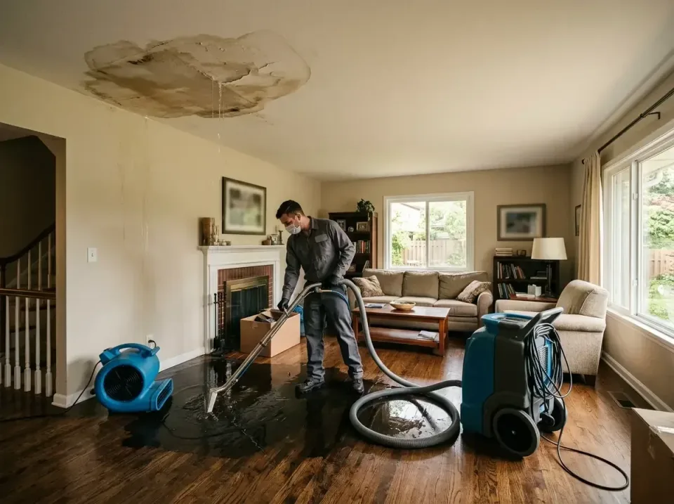 attic-pipe-burst-ceiling-drip-008 — frequently asked questions, Water Damage Restoration & Carpet Care in Kouts, IN